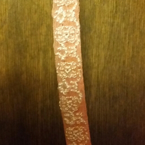 NWT LUCA PARIS CORAL & WHITE EMBROIDERED TOP - Picture 7 of 10